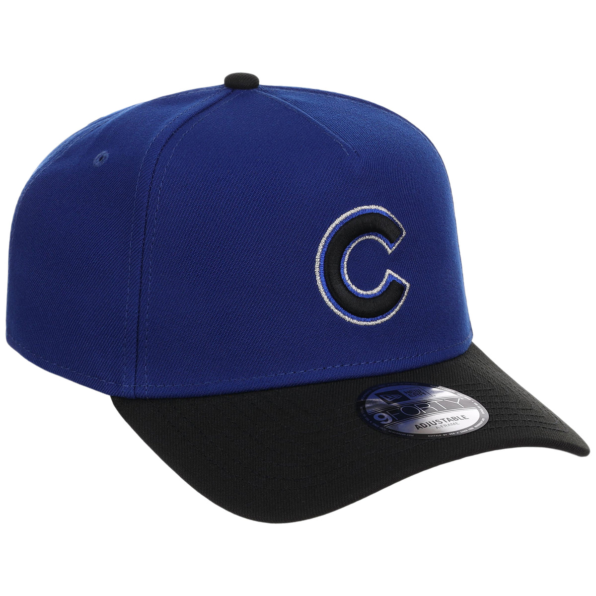 Chicago Cubs MLB Royal x Black FASHION CORE New Era 9FORTY A-Frame