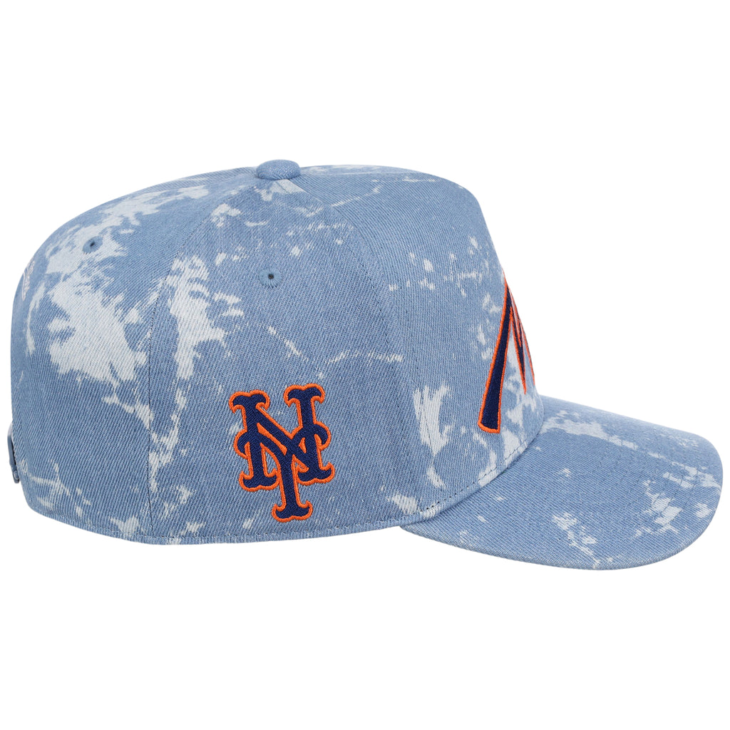 New York Mets MLB Acid Wash Mitchell & Ness Pro Pinch
