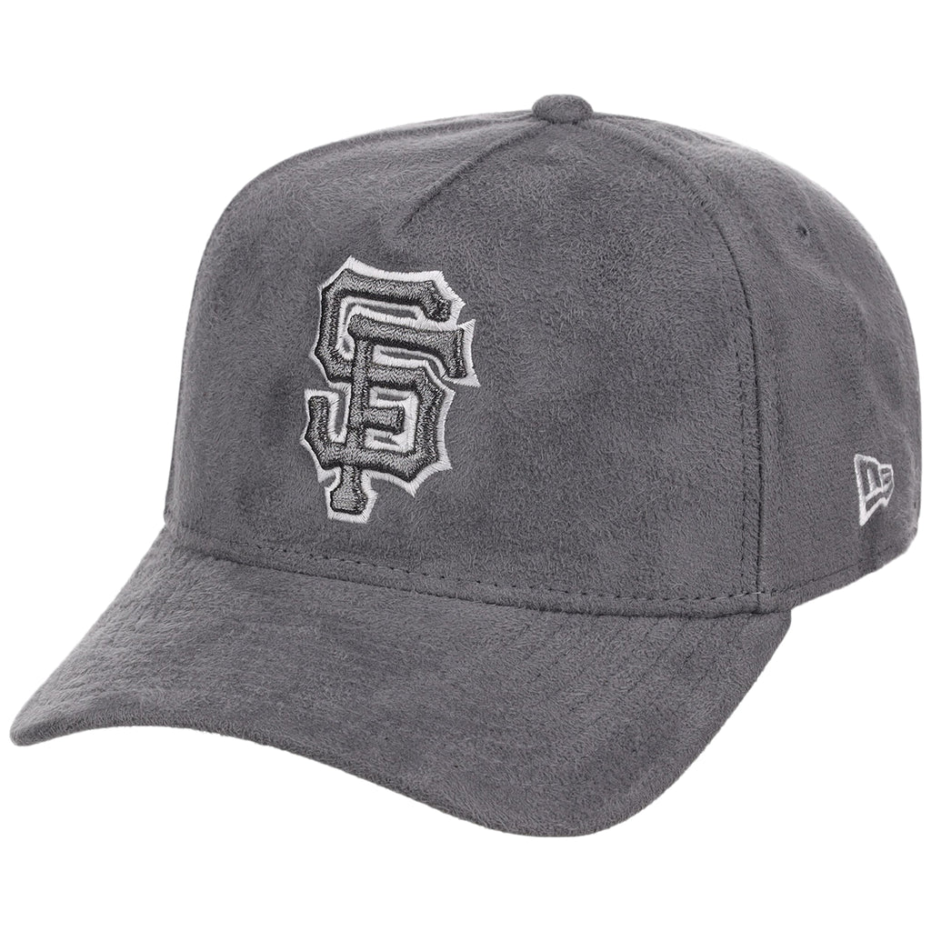 San Francisco Giants MLB Gray x Suede FASHION CORE New Era 9FORTY A-Frame