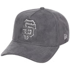 San Francisco Giants MLB Gray x Suede FASHION CORE New Era 9FORTY A-Frame