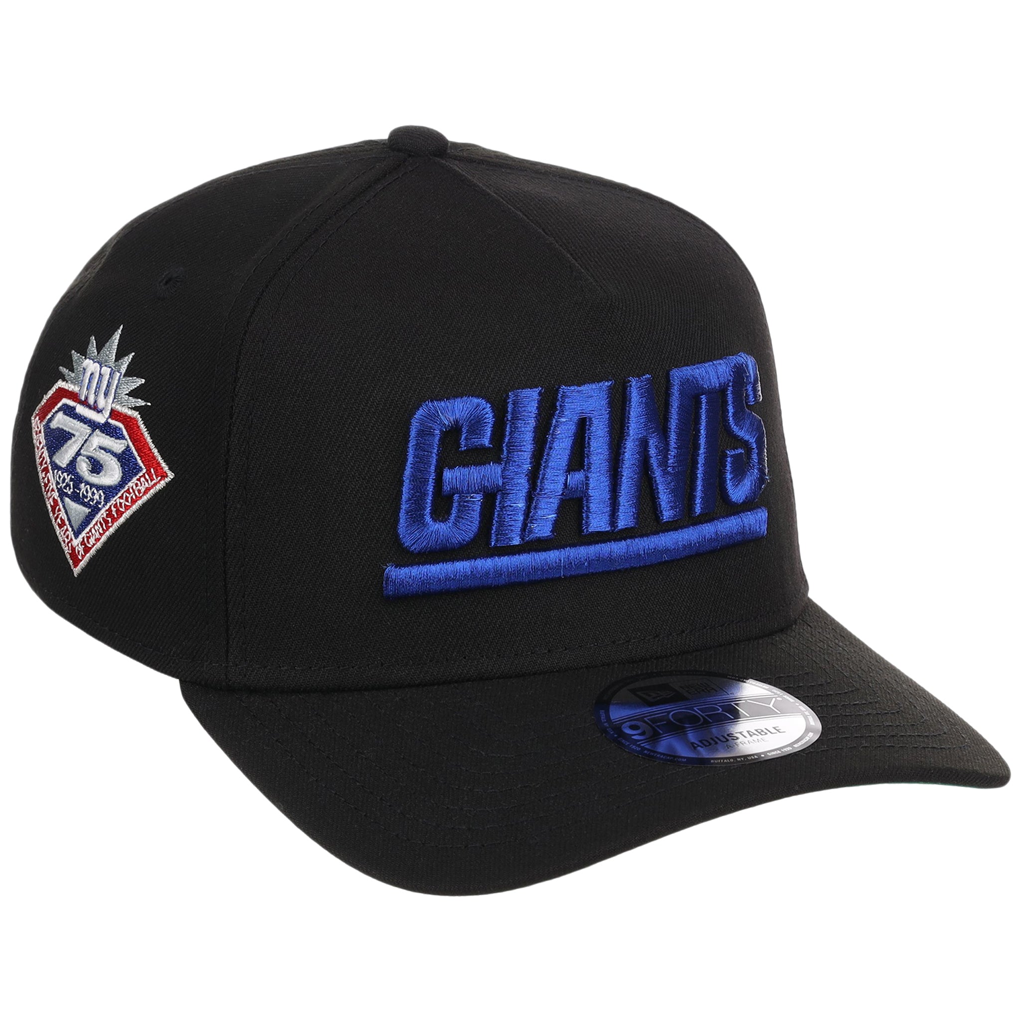 New York Giants NFL Black Dome New Era 9FORTY A-Frame