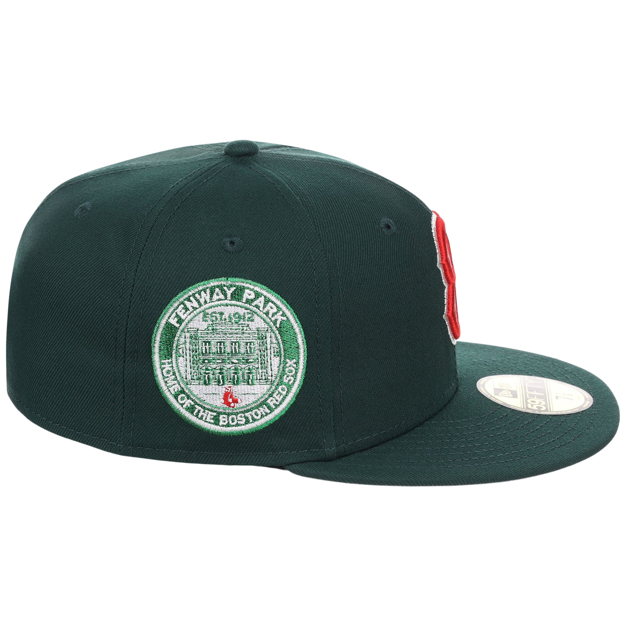 Boston Red Sox MLB Flipmode 2.0 New Era 59FIFTY (Dark Green/Dark Green/Gray)
