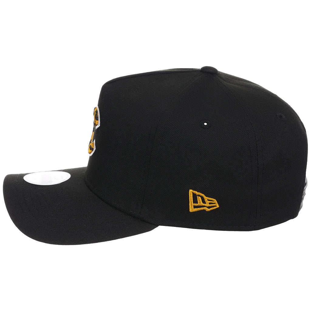 Chicago Cubs Women's New Era 9FORTY Black x Cheetah A-Frame