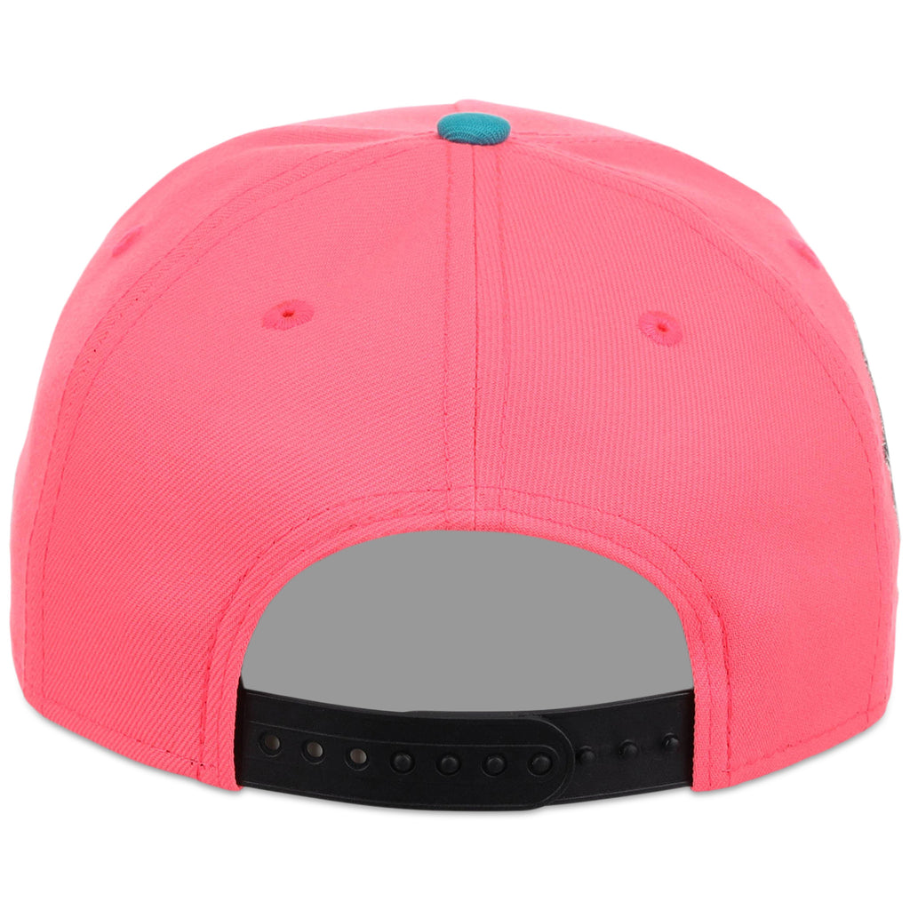 Florida Marlins MLB Flipmode 2.0 New Era 9FORTY A-Frame (Pink/Black/Gray)