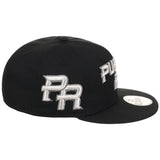 Puerto Rico Crown the Country New Era 59FIFTY (Black/Black)