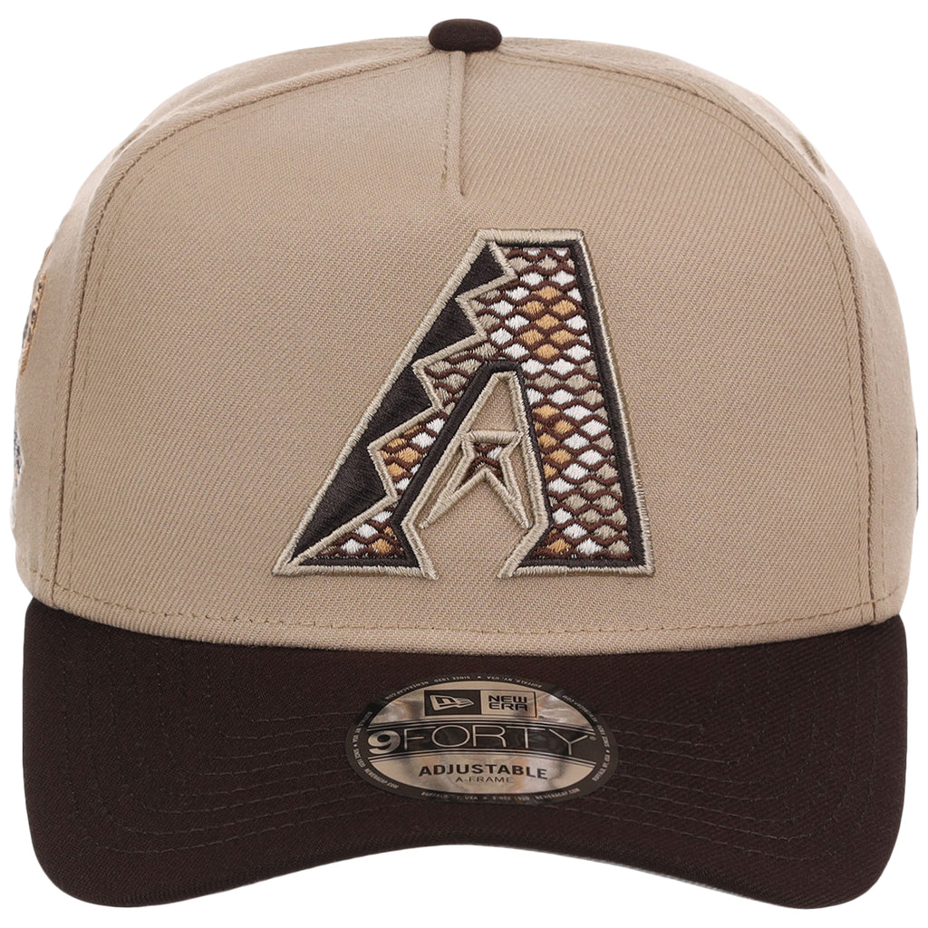 Arizona Diamondbacks Phoenix Crown the City New Era 9FORTY A-Frame (Camel/Dark Brown)