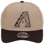Arizona Diamondbacks Phoenix Crown the City New Era 9FORTY A-Frame (Camel/Dark Brown)