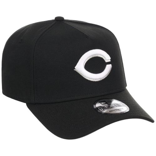 Cincinnati Reds MLB Black x White FASHION CORE New Era 9FORTY A-Frame