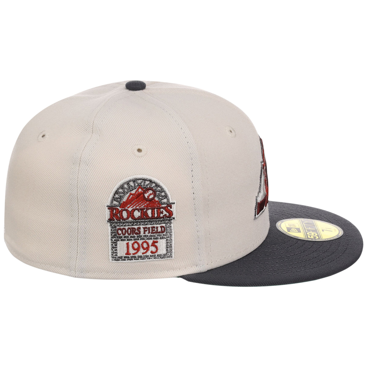 Colorado Rockies MLB Cream x Graphite New Era 59FIFTY – 3