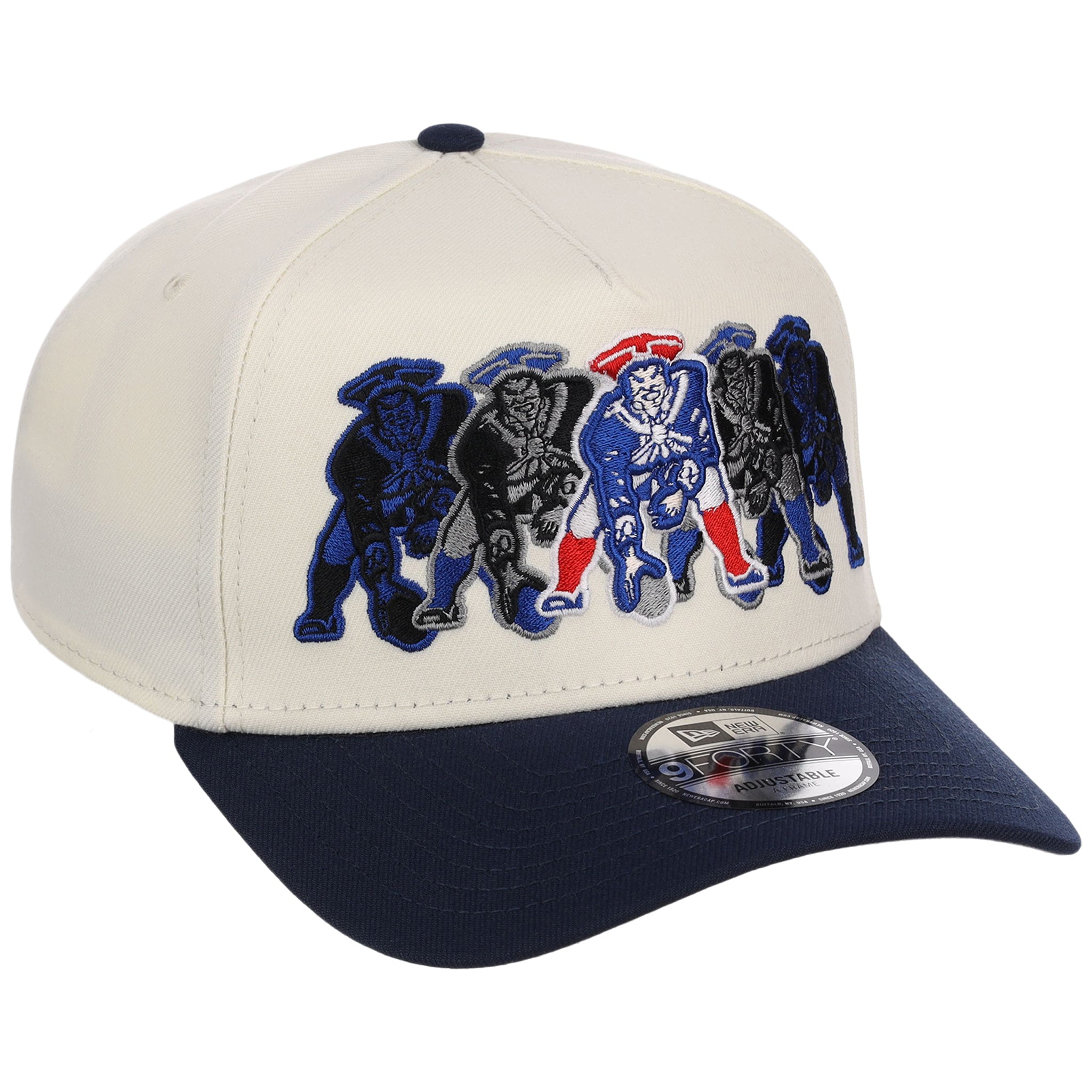 New England Patriots NFL Seismic New Era 9FORTY A-Frame