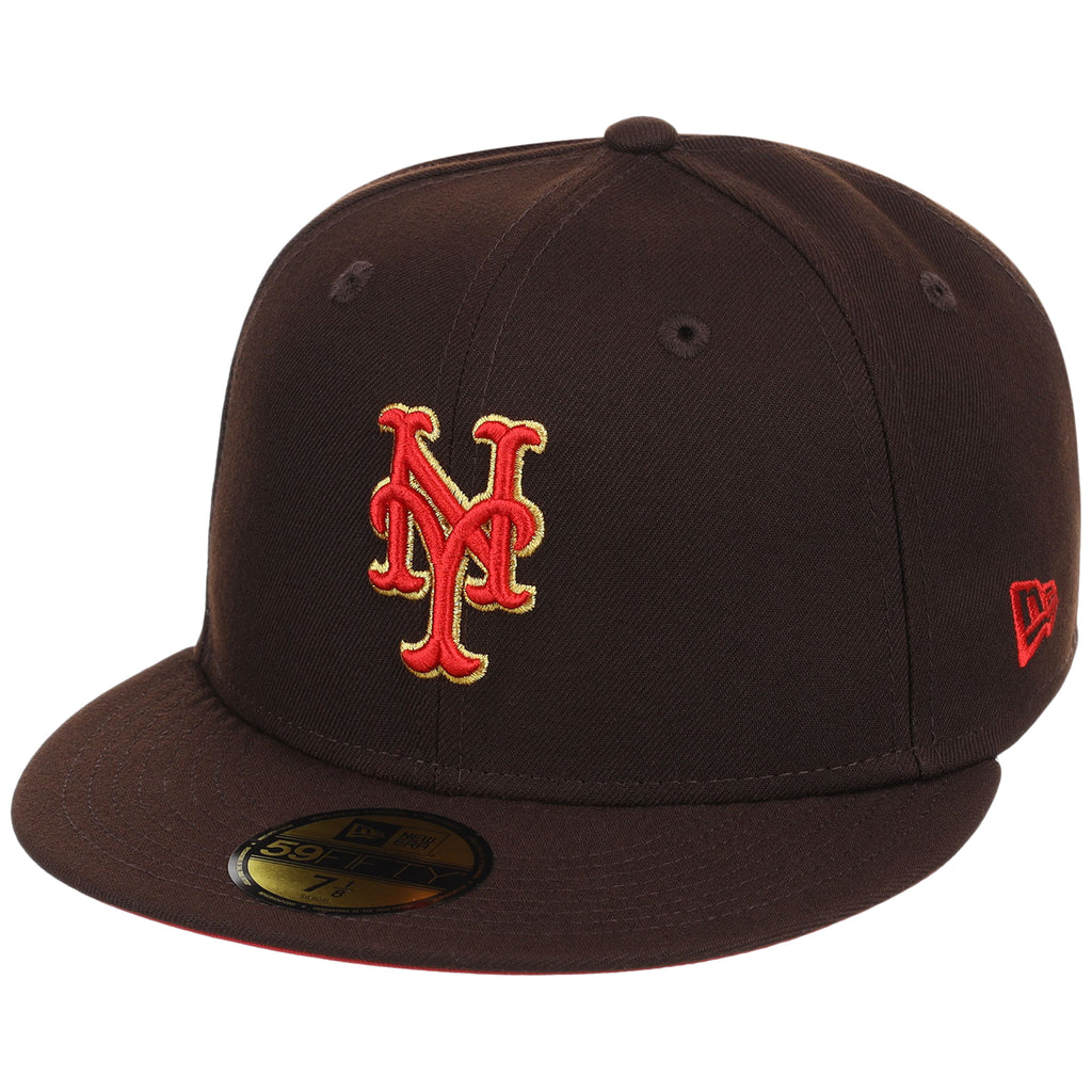 New York Mets MLB Burnt Wood x Red New Era 59FIFTY – 4