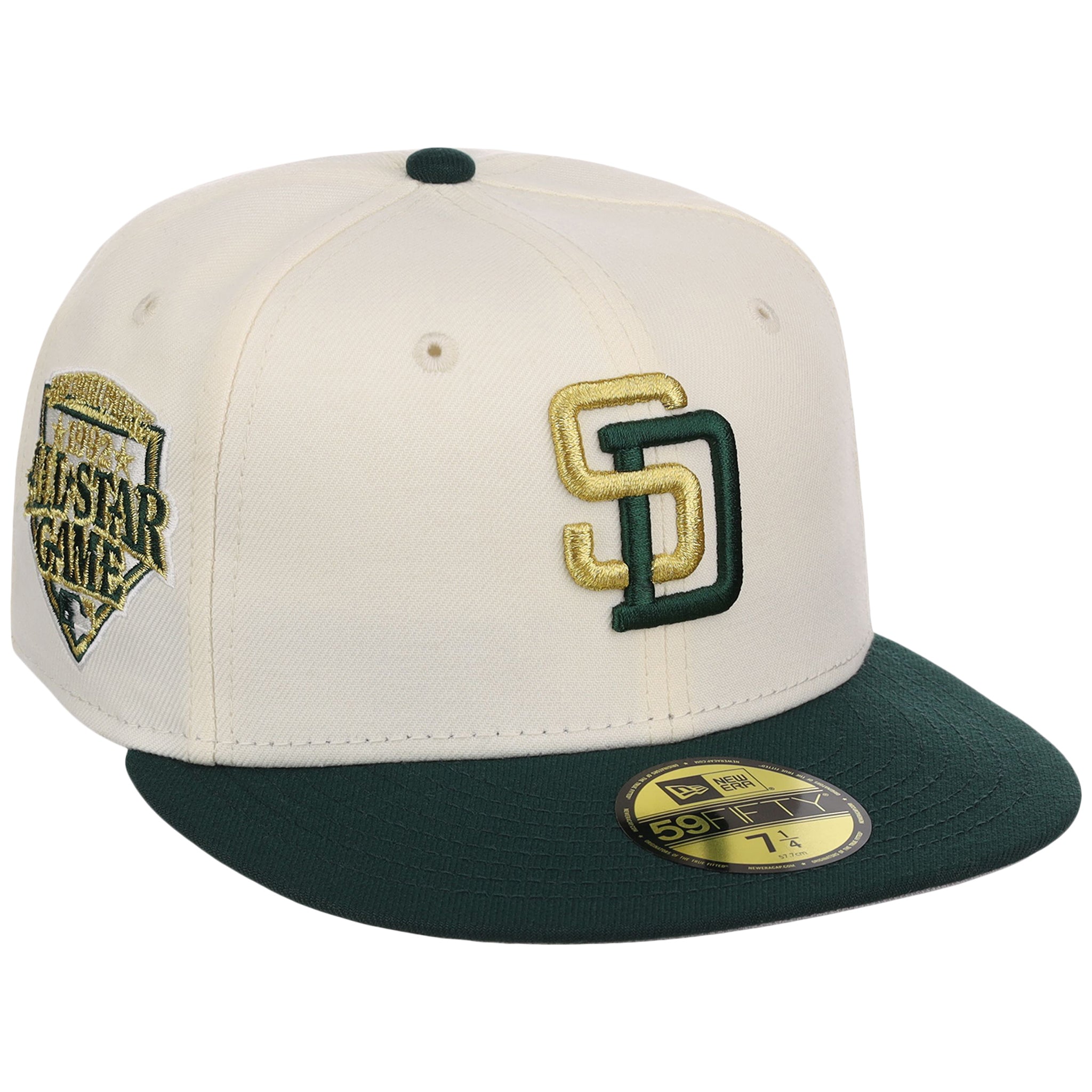 San Diego Padres MLB Gilded Ivy New Era 59FIFTY