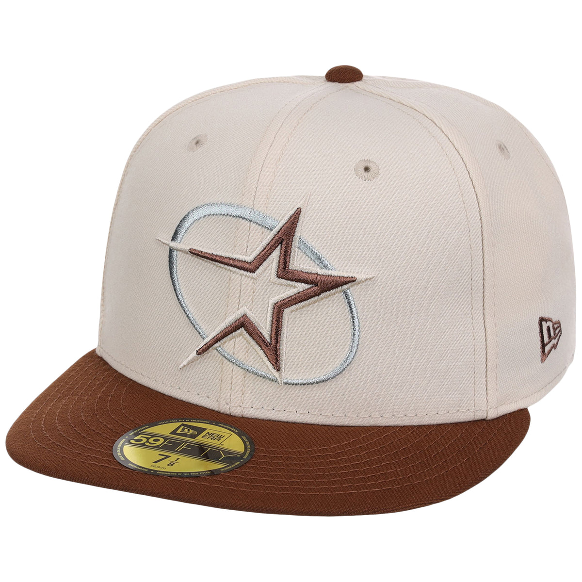 Houston Astros MLB Auburn Cream New Era 59FIFTY