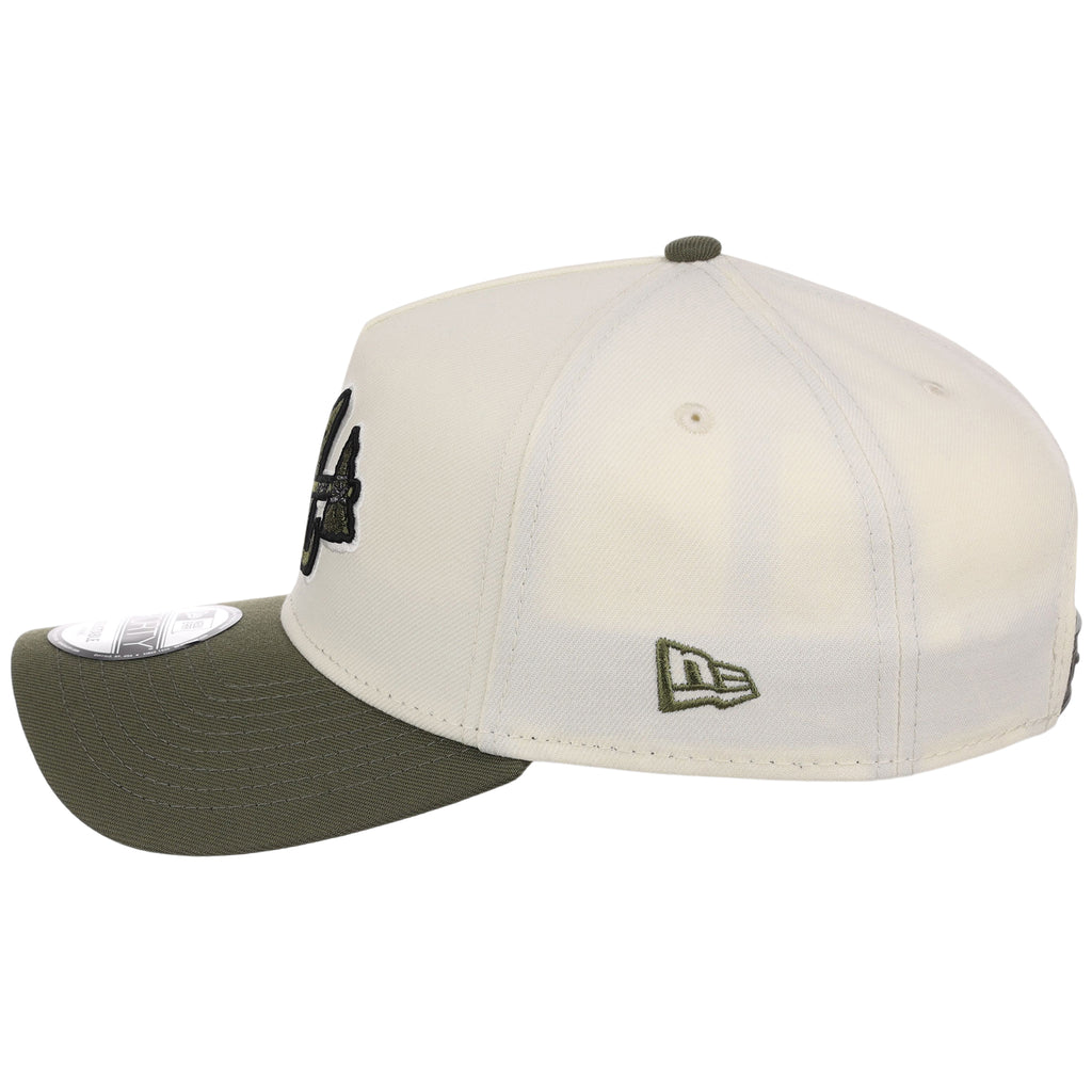 Atlanta Braves MLB Chrome Olive New Era 9FORTY