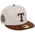 Texas Rangers MLB Auburn Cream New Era 59FIFTY