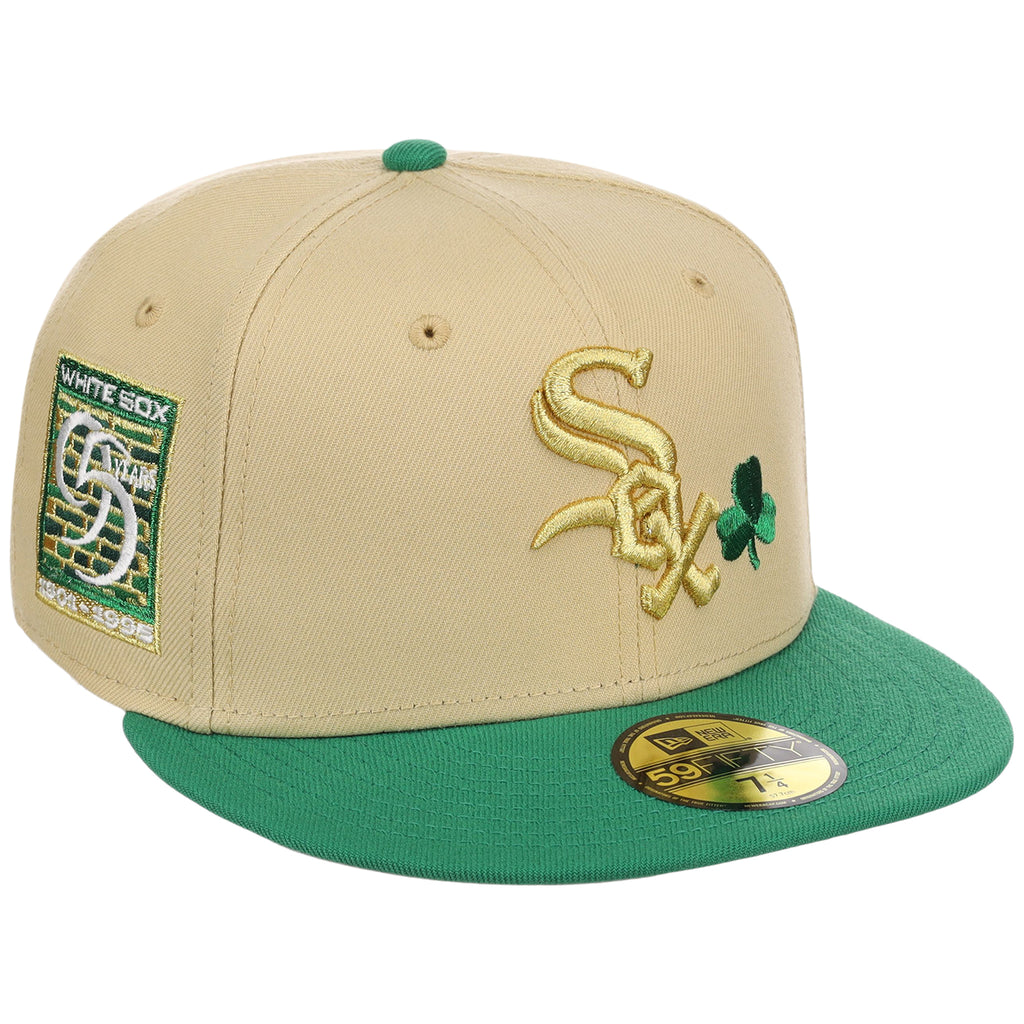 Chicago White Sox (Gold/Green) Chicago Southside Crown the City New Era 59FIFTY