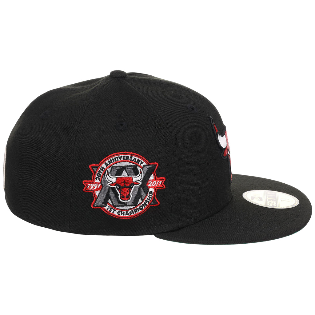 Chicago Bulls NBA Black Dome New Era 59FIFTY