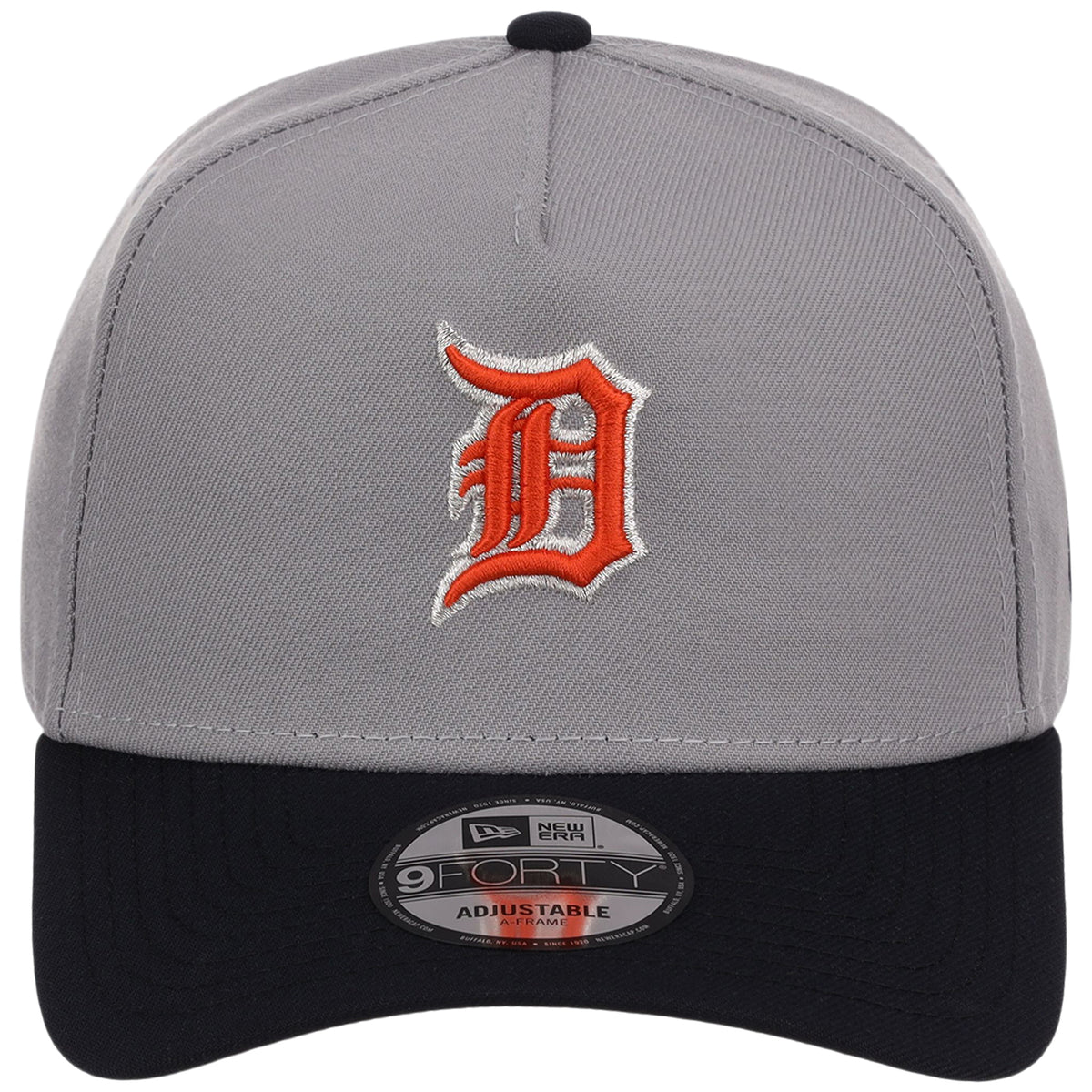 Detroit Tigers MLB Gray OTC FASHION CORE New Era 9FORTY A-Frame