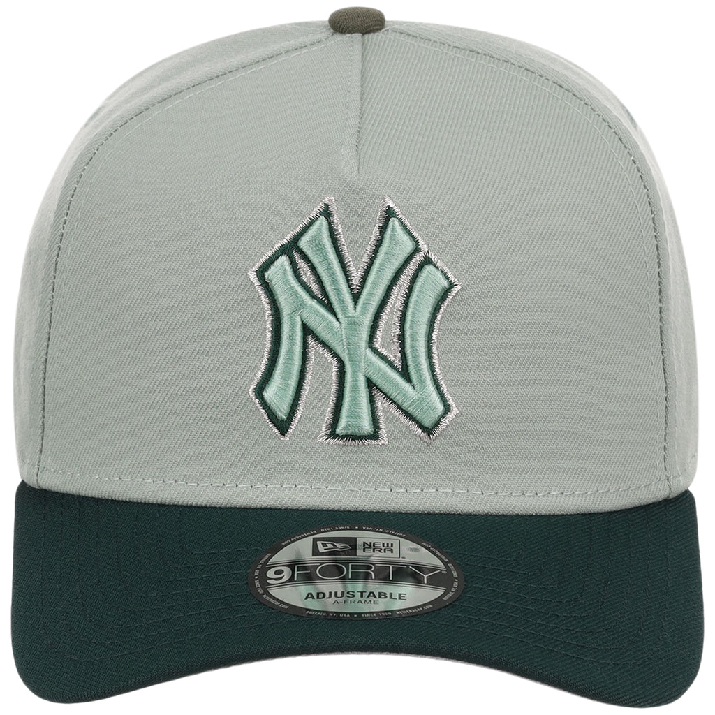 New York Yankees MLB Everest x Dark Green FASHION CORE New Era 9FORTY A-Frame