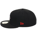 Anaheim Angels Crown the City New Era 59FIFTY Rally Monkey (Black/Black/Gray)