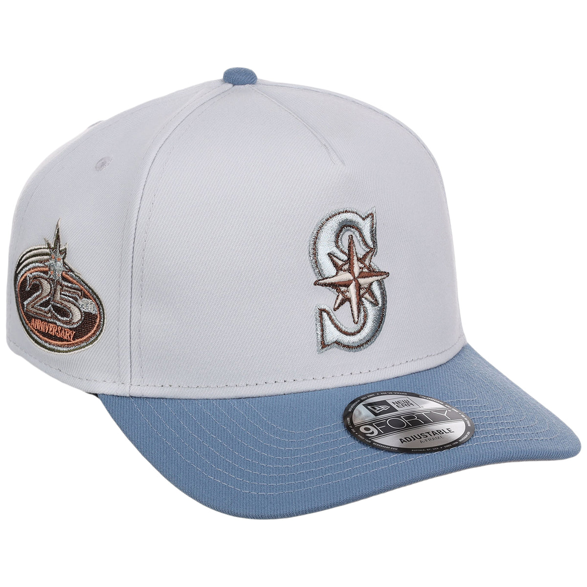 Seattle Mariners MLB Faded Spur New Era 9FORTY A-Frame