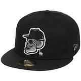 Los Angeles Dodgers MLB Friday Flux New Era 59FIFTY - Black/Black