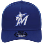 Miami Marlins MLB Royal Blue FASHION CORE New Era 9FORTY A-Frame