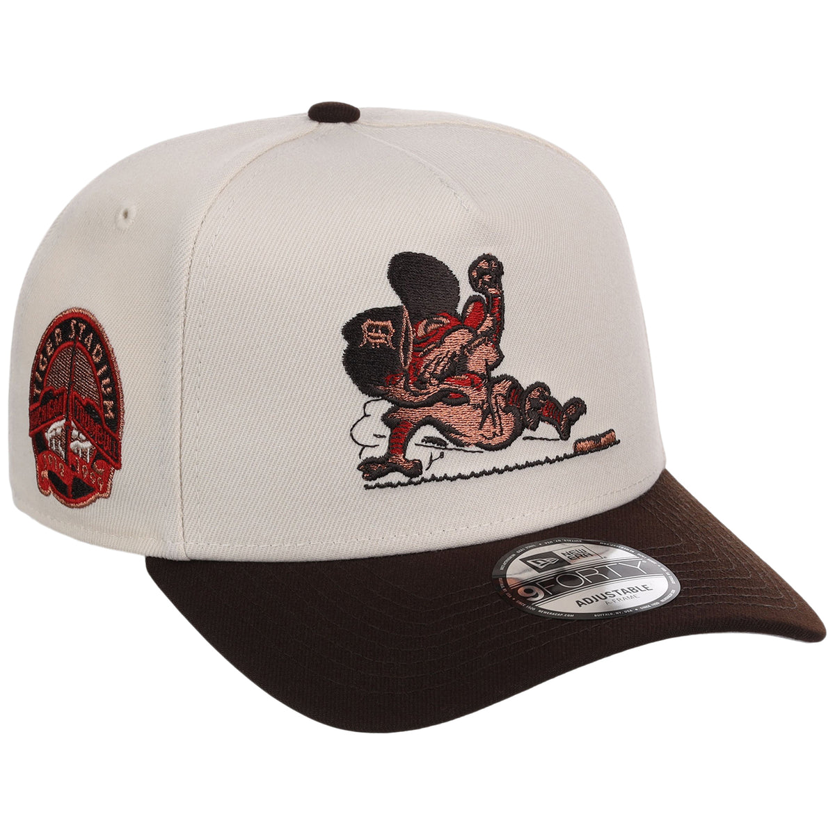 Detroit Tigers MLB Burnished Clay New Era 9FORTY A-Frame – 1