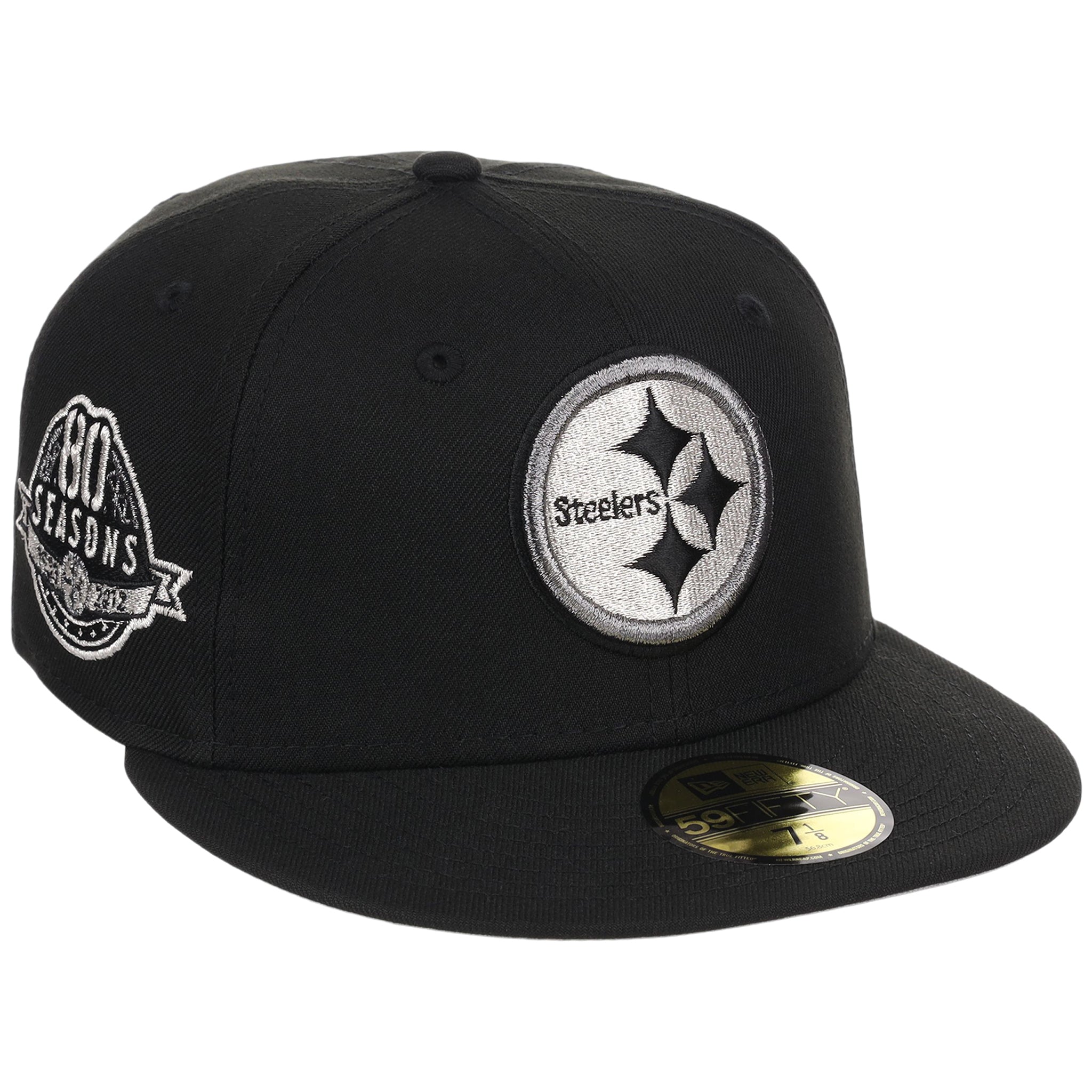 Pittsburgh Steelers NFL Liquid Titanium New Era 59FIFTY