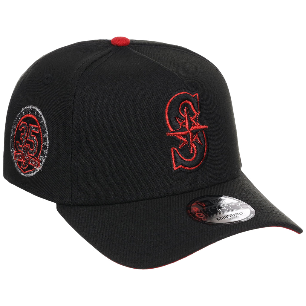 Seattle Mariners MLB Midnight Massacre New Era 9FORTY