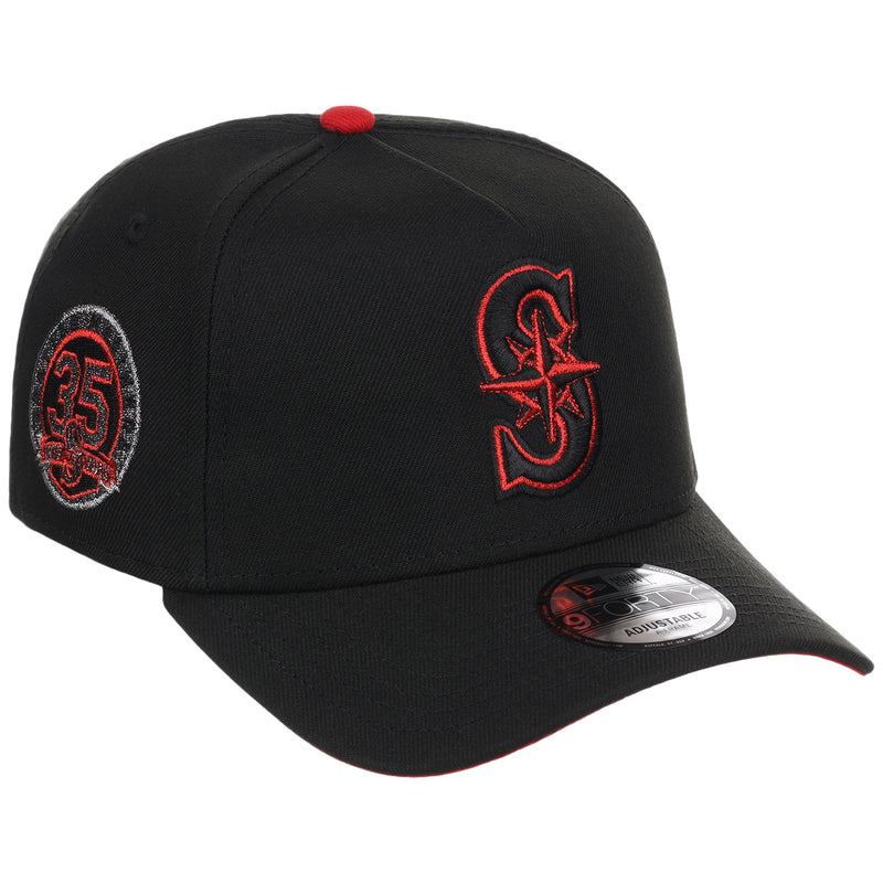 Seattle Mariners MLB Midnight Massacre New Era 9FORTY – LidsHatDrop
