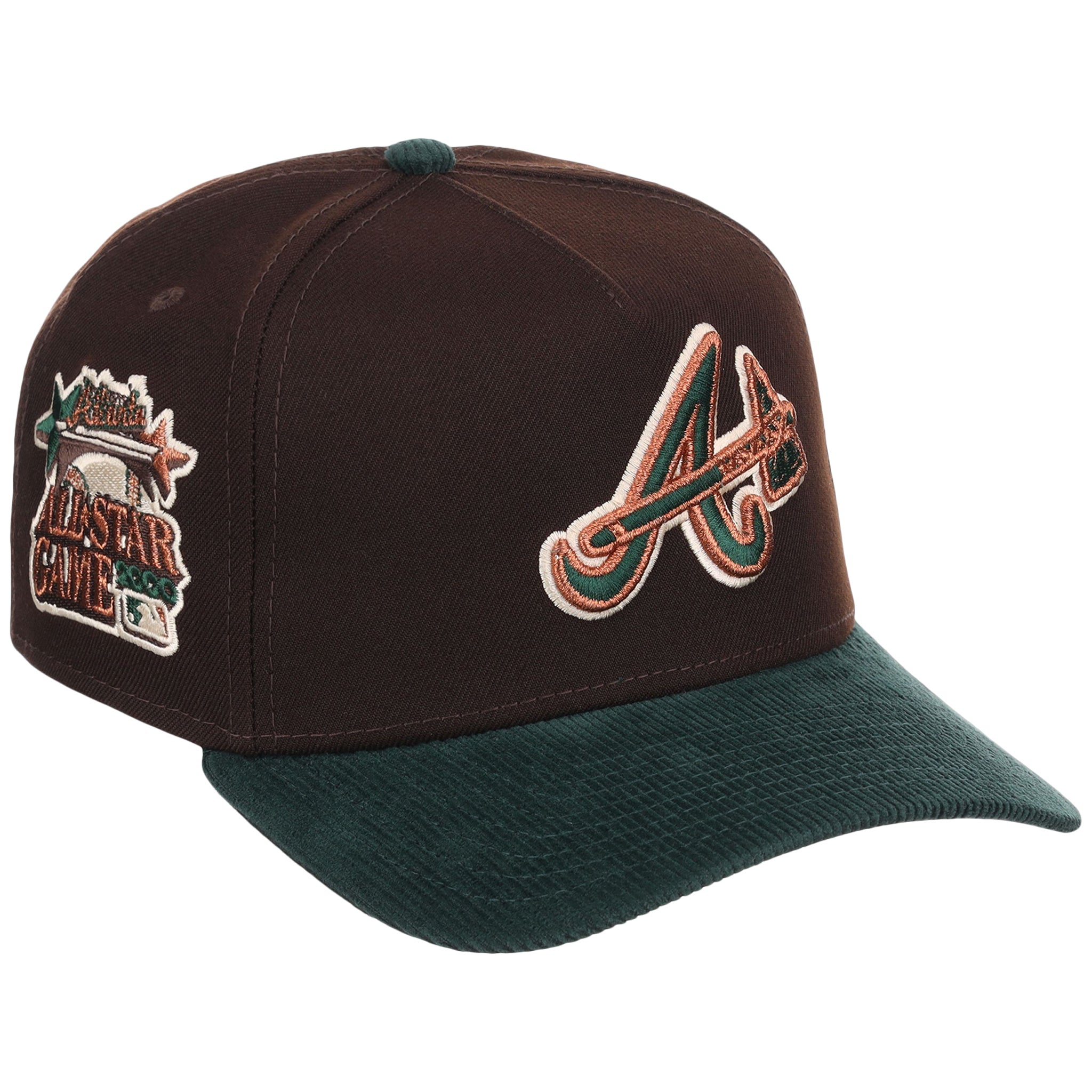 Atlanta Braves MLB Forest Ember New Era 9FORTY A-Frame
