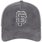 San Francisco Giants MLB Gray x Suede FASHION CORE New Era 9FORTY A-Frame