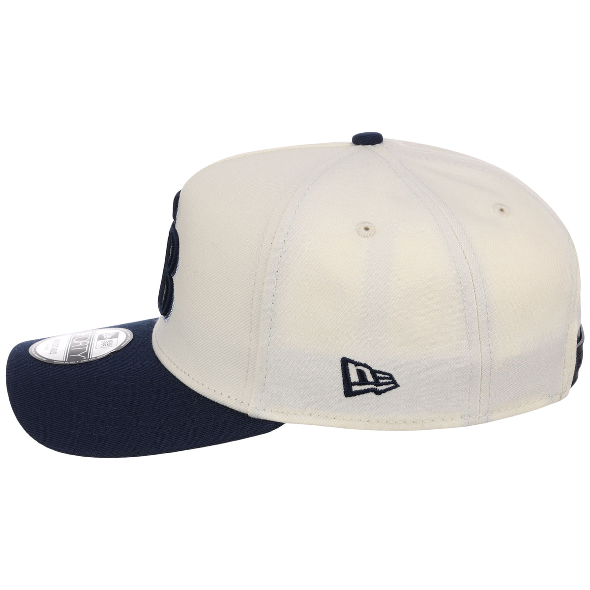Tampa Bay Rays MLB Chrome x Navy FASHION CORE New Era 9FORTY A-Frame
