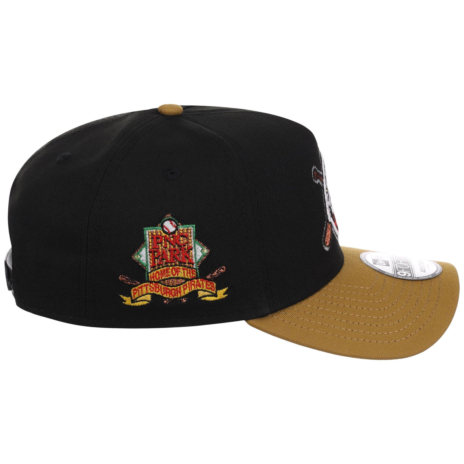 Pittsburgh Pirates MLB Flipmode 2.0 New Era 9FORTY A-Frame (Black