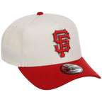 San Francisco Giants MLB Chrome x Red FASHION CORE New Era 9FORTY A-Frame
