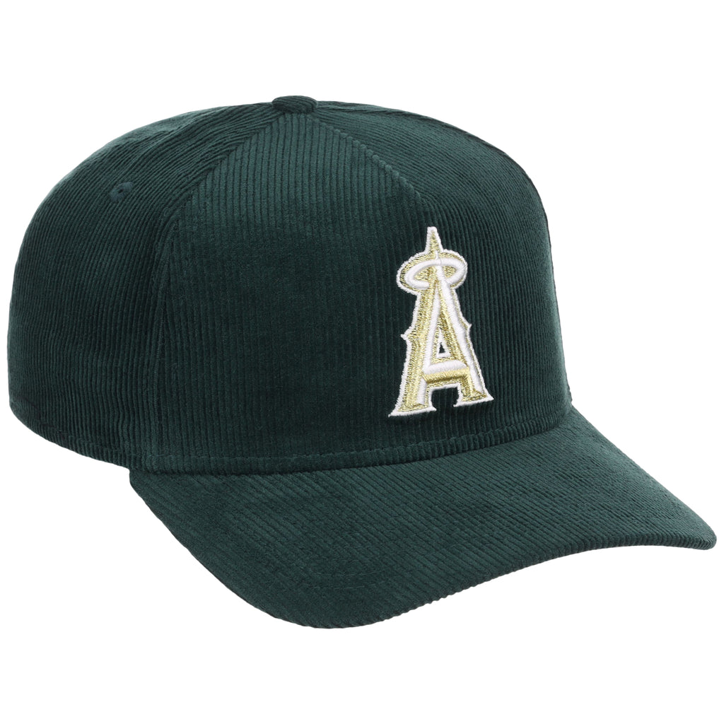 Anaheim Angels MLB Dark Green Cord FASHION CORE New Era 9FORTY A-Frame