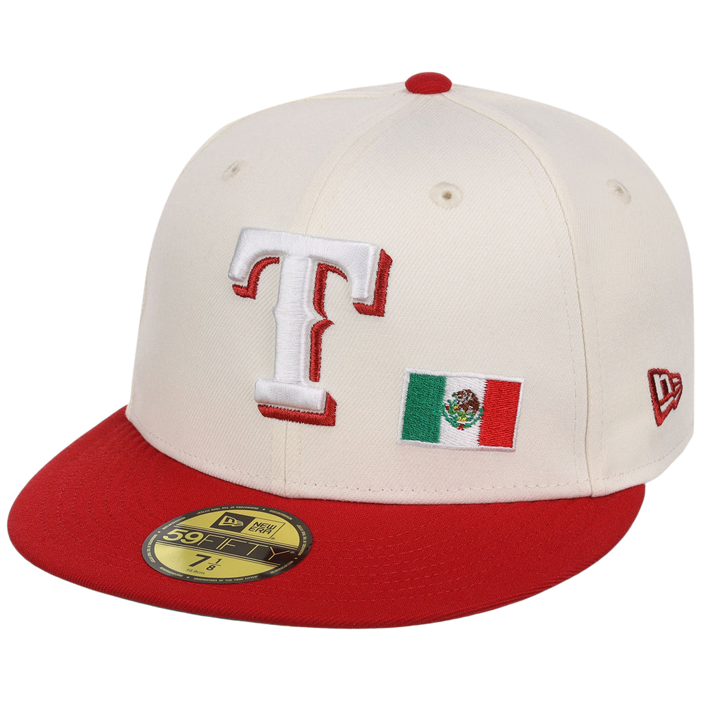 Texas Rangers Dallas Crown the City New Era 59FIFTY (Chrome/Red) – 4