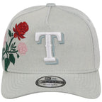 Texas Rangers MLB Denim Flower New Era 9FORTY