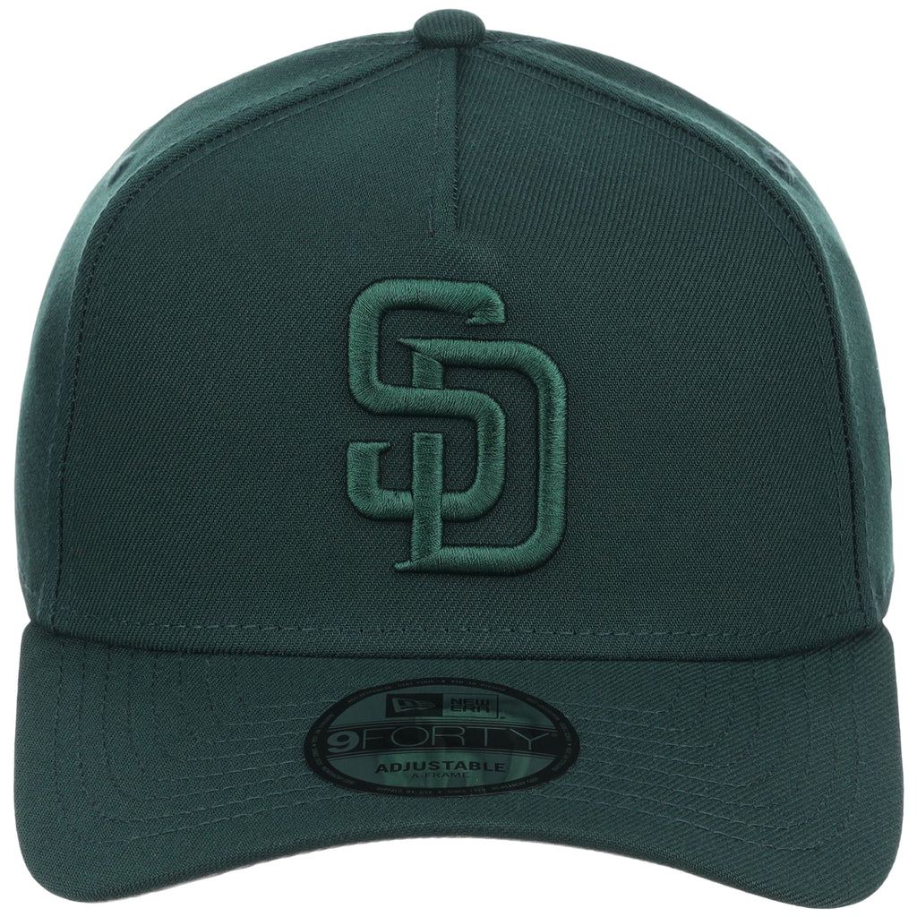 San Diego Padres MLB Dark Green FASHION CORE New Era 9FORTY A-Frame
