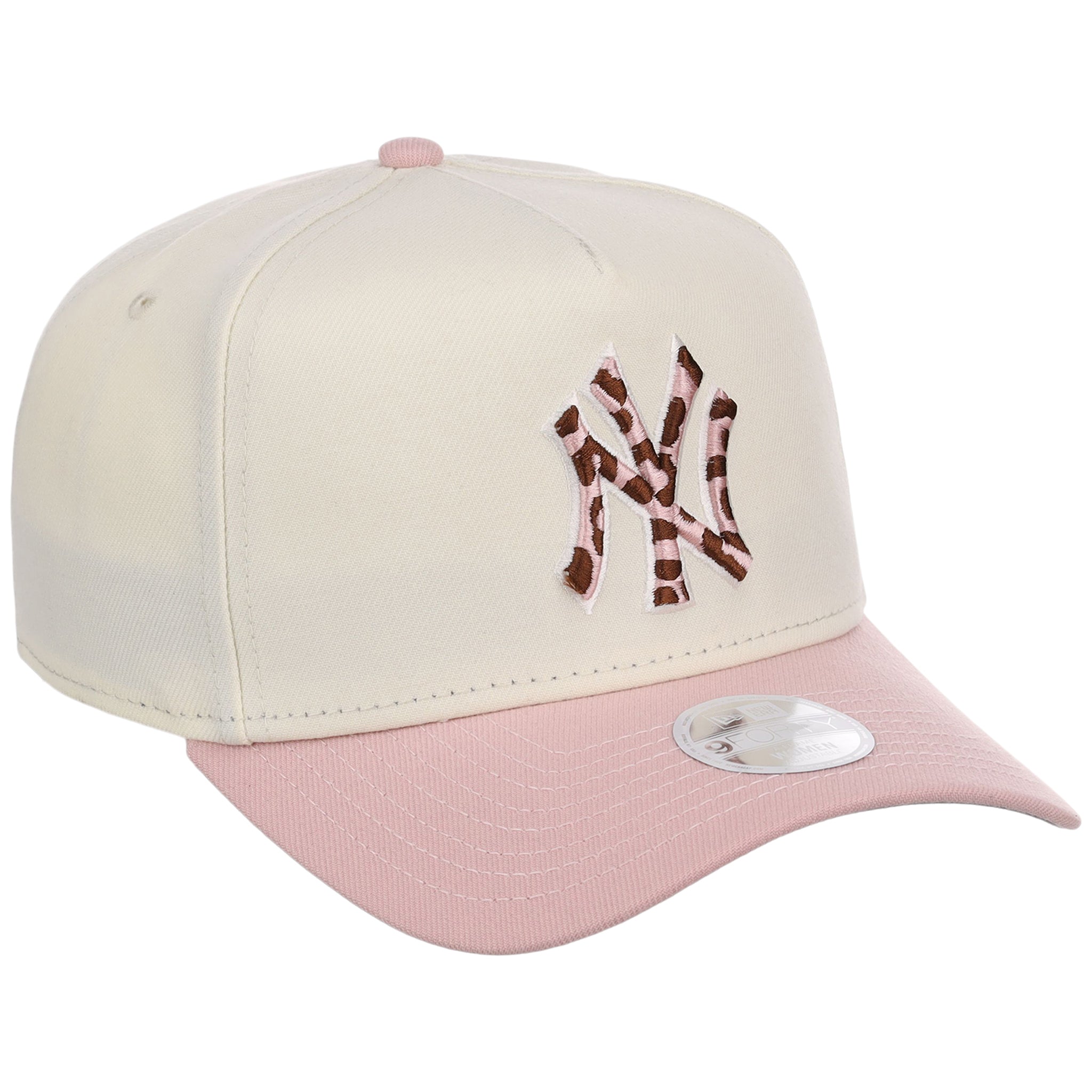 New York Yankees Cheetah Women's New Era 9FORTY A-Frame