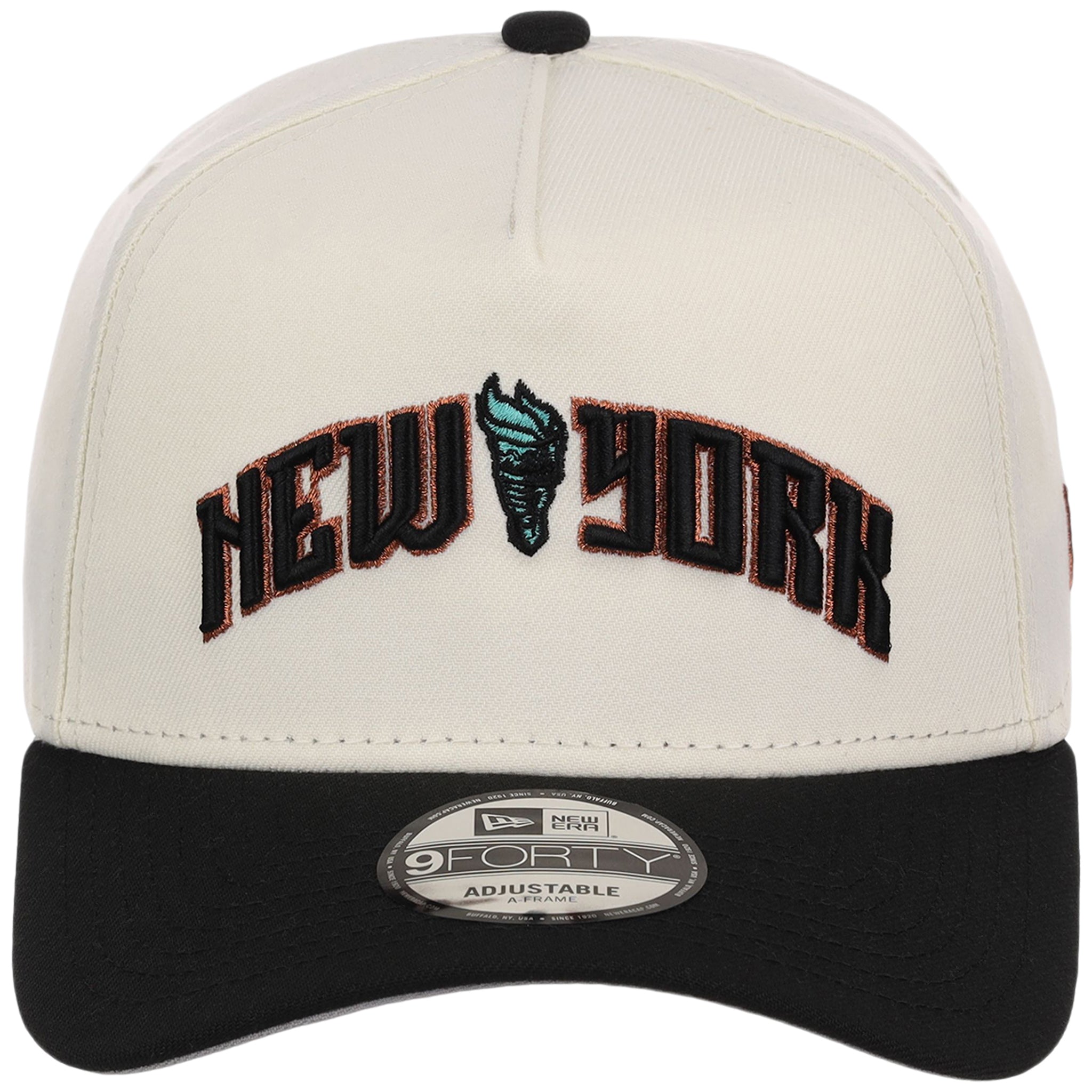 New York Liberty Script New Era 9FORTY A-Frame