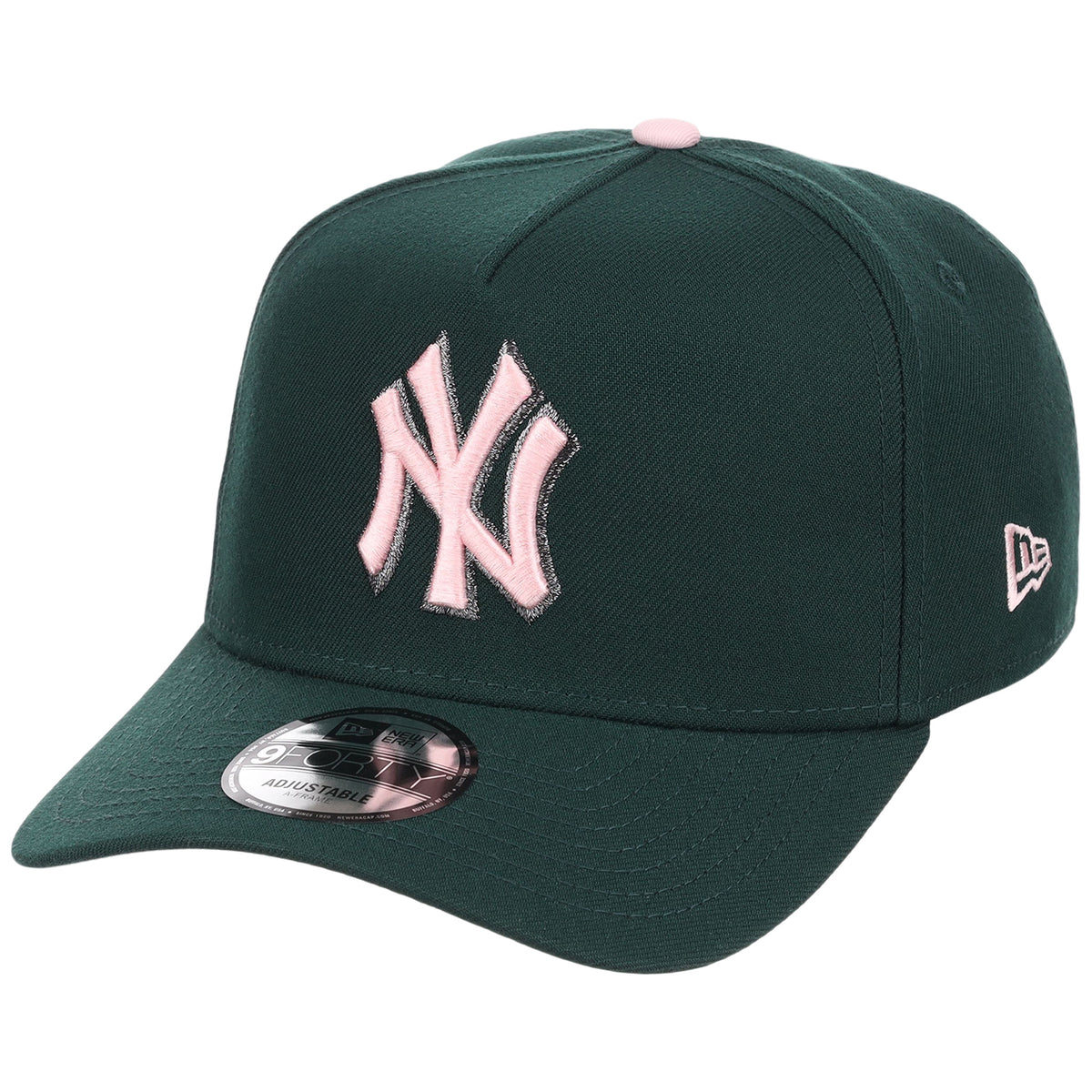 New York Yankees MLB Emerald Bloom New Era 9FORTY A-Frame