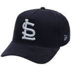 Salt Lake City Bees MLB Peach Ice Navy Cord New Era 9FORTY A-Frame – 4