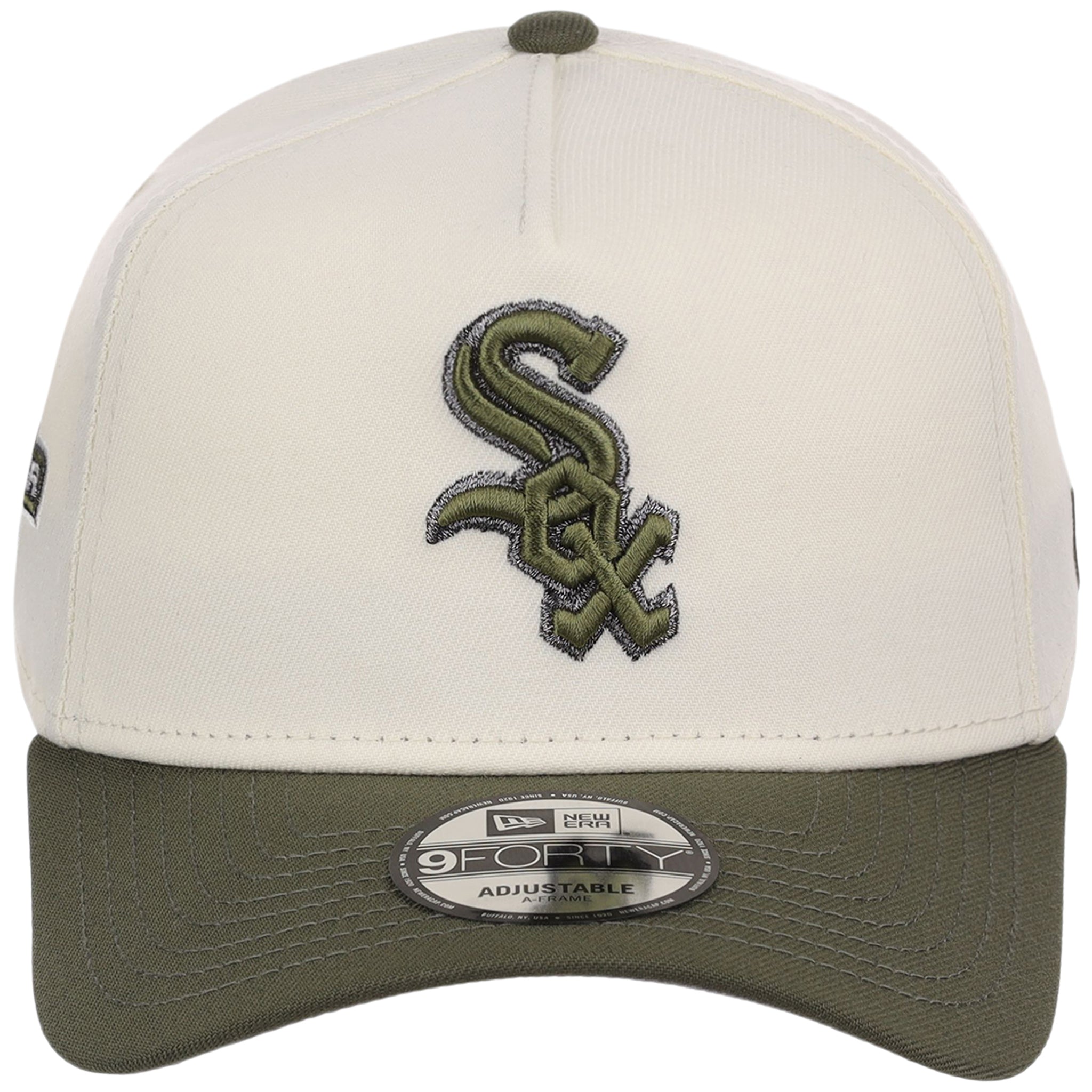Chicago White Sox MLB Chrome Olive New Era 9FORTY