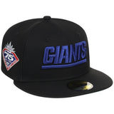 New York Giants NFL Black Dome New Era 59FIFTY