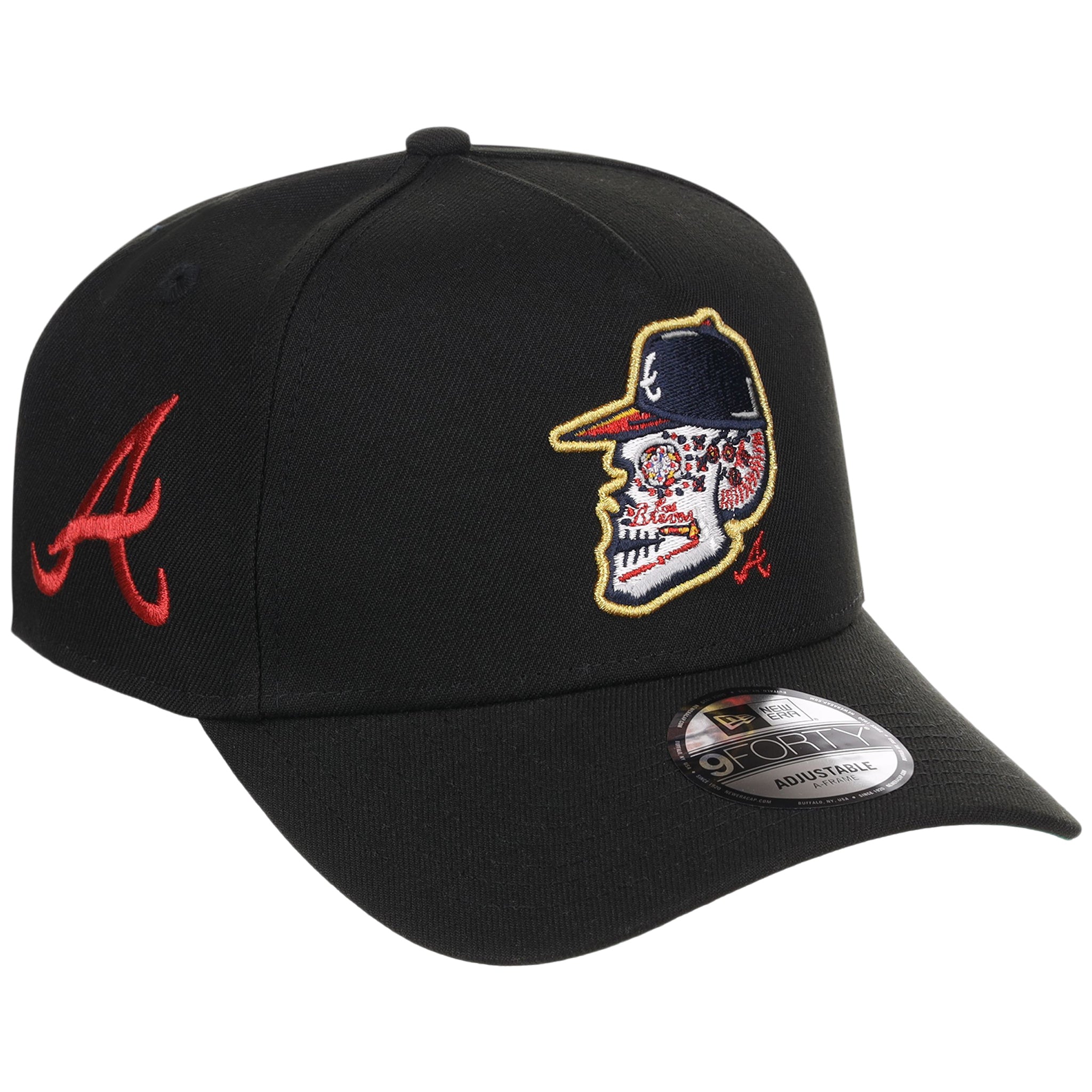 Atlanta Braves Skull Atlanta Crown the City New Era 9FORTY