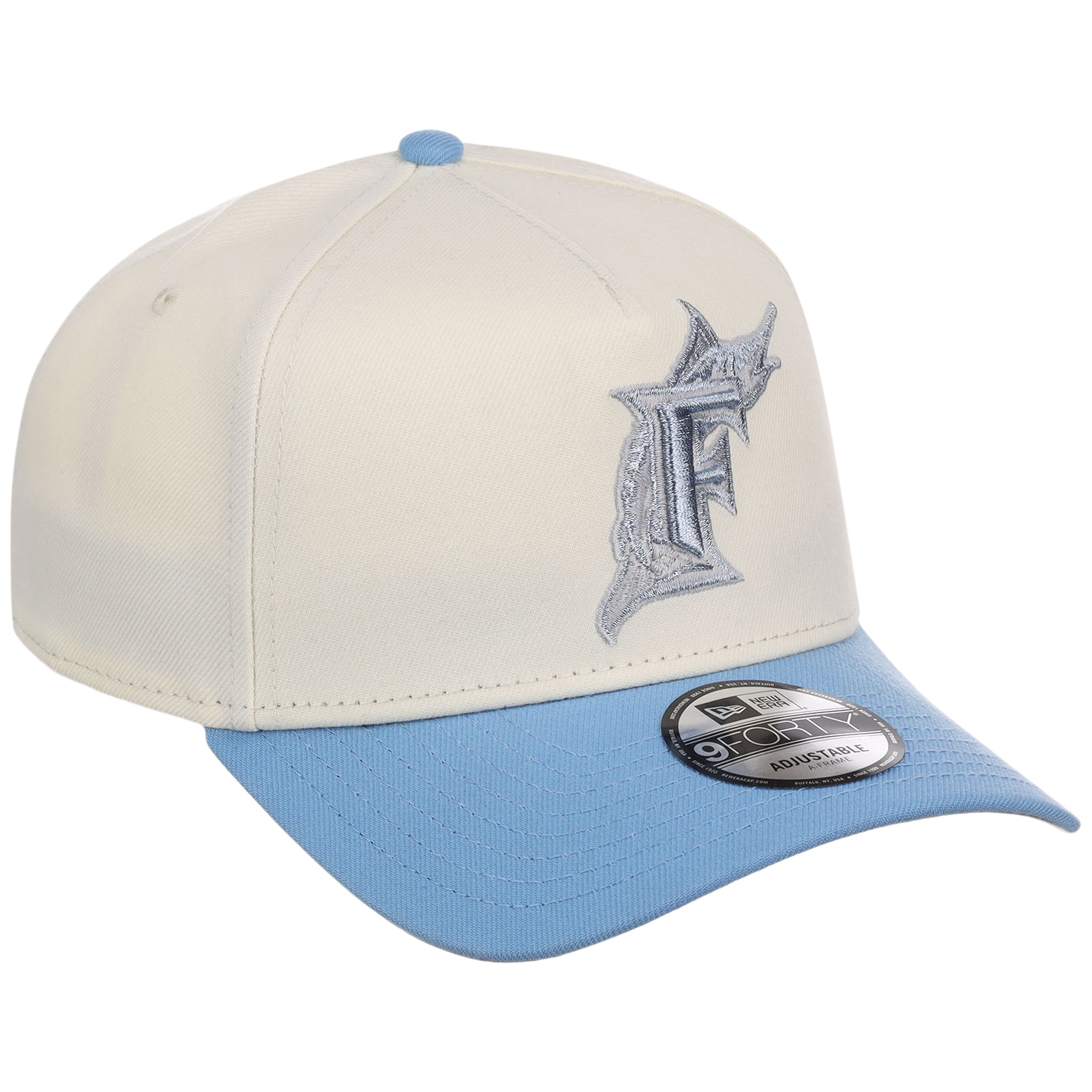 Miami Marlins MLB Chrome x Sky FASHION CORE New Era 9FORTY A-Frame