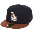 Los Angeles Dodgers MLB Navy Auburn New Era 59FIFTY