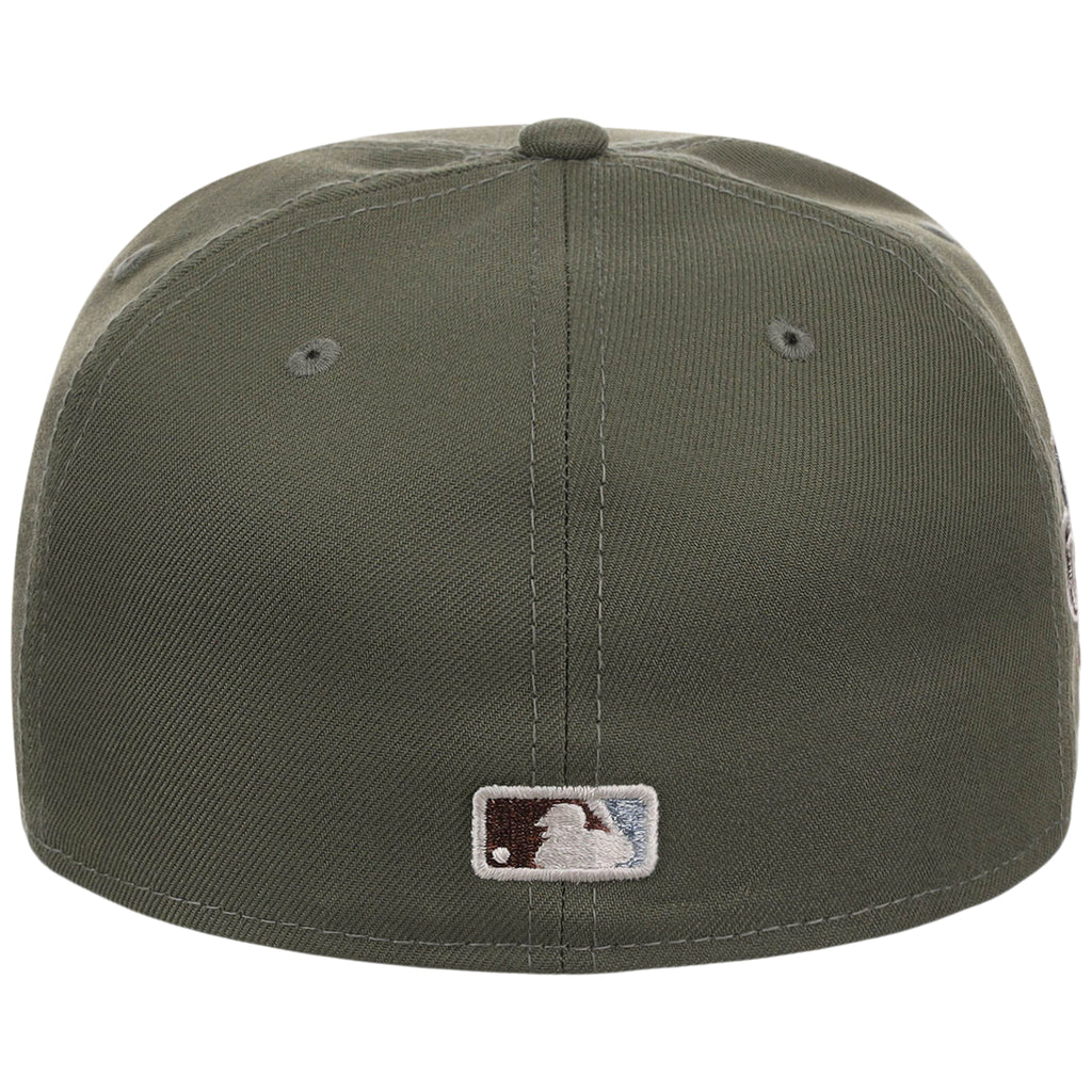 Atlanta Braves MLB Olive Alloy New Era 59FIFTY